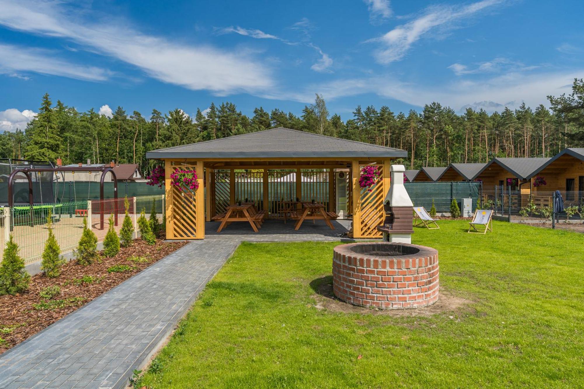 Bursztynowo Mikoszewo Villa Exterior foto
